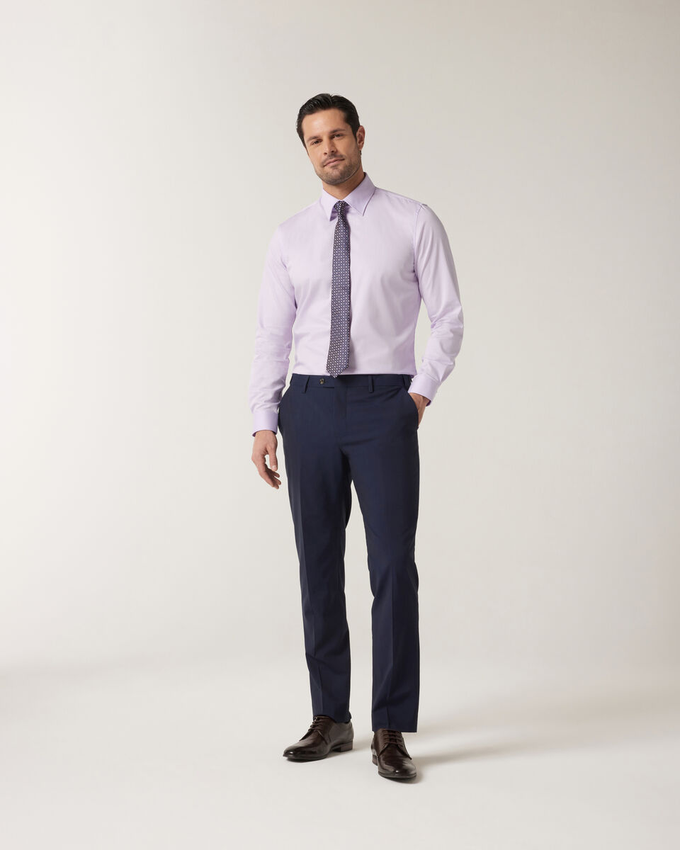 Regular Fit Business Shirt, Lilac, hi-res